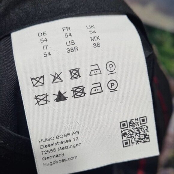 Hugo Boss Unhemmed Trousers Pants Size 38 NWT - Picture 4 of 7